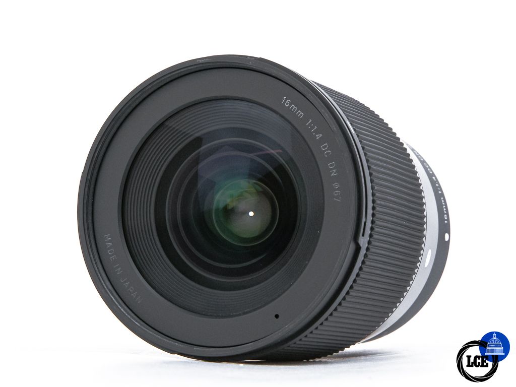 Sigma 16mm f1.4 DC DN Canon EF-M Mount