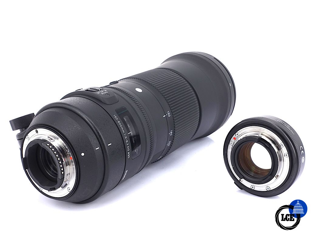 Sigma 150-600mm F5-6.3 Contemporary DG OS HSM + 1.4x TC Nikon Fit | 5*