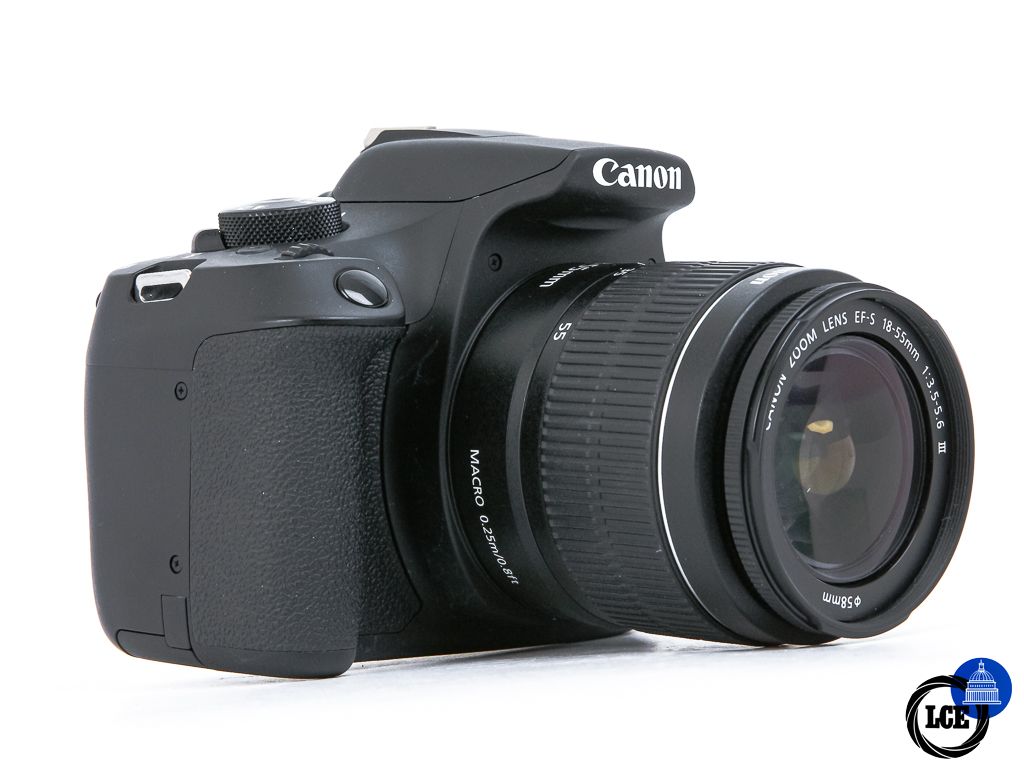 Canon EOS 1300D + 18-55mm III **1k Shutter Count**