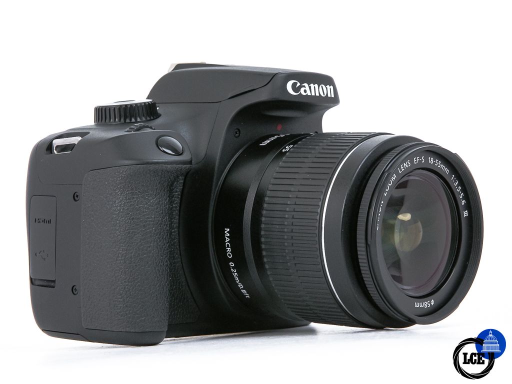 Canon EOS 4000D + 18-55mm III **3.5k Shutter Count**