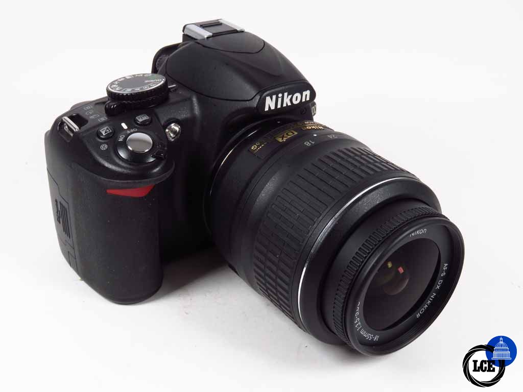 Nikon D3100 c/w 18-55mm
