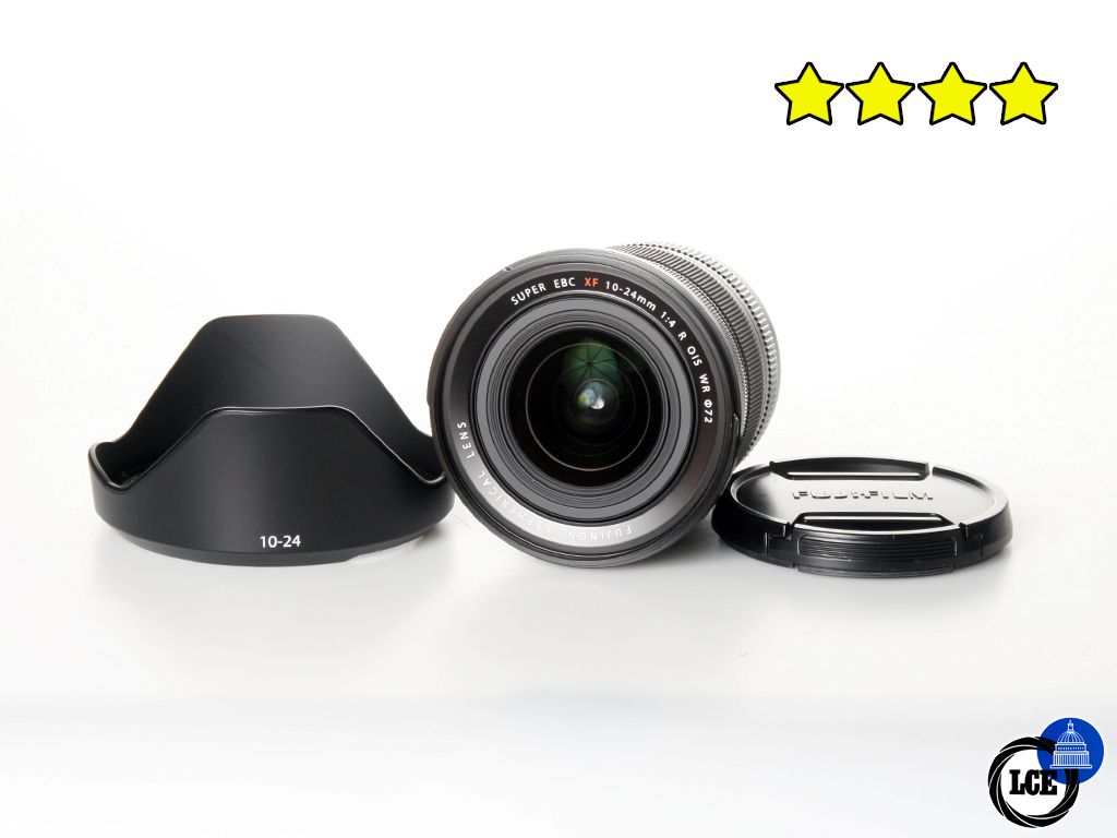 FujiFilm XF 10-24mm F4 R OIS WR (BOXED) with Hood