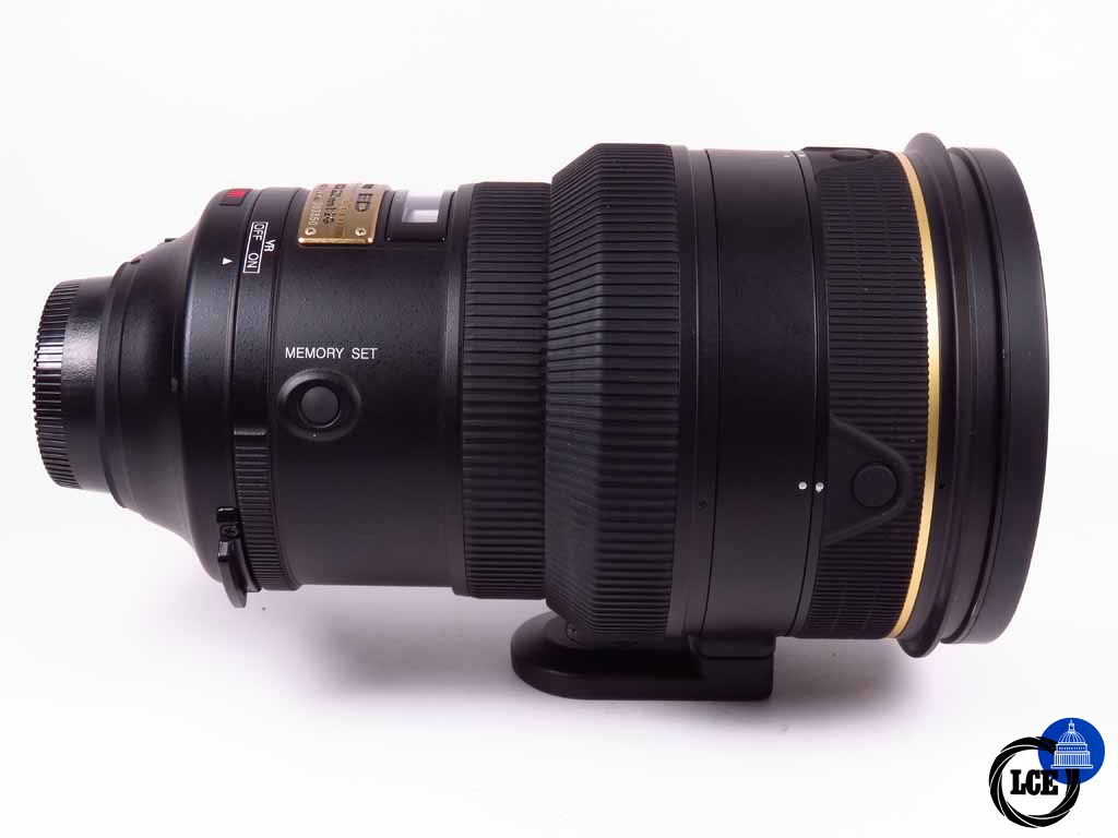 Nikon 200mm f2 AFS VR ED