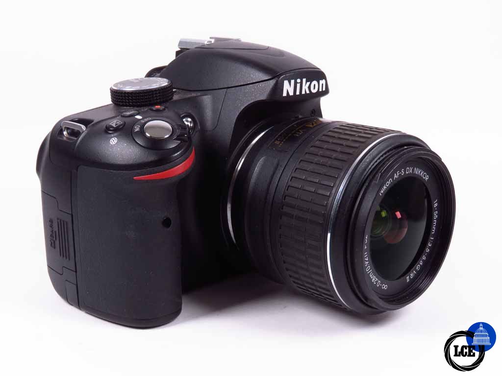 Nikon D3200 c/w 18-55