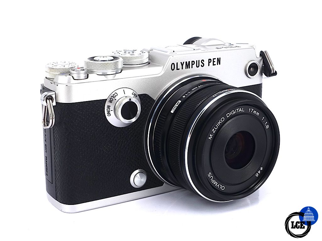 Olympus Pen-F Silver + 17mm F1.8 - Boxed | 5*