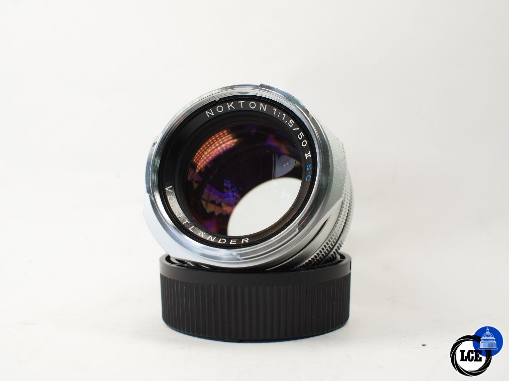 Voigtlander M 50mm F1.5 Nokton SC II