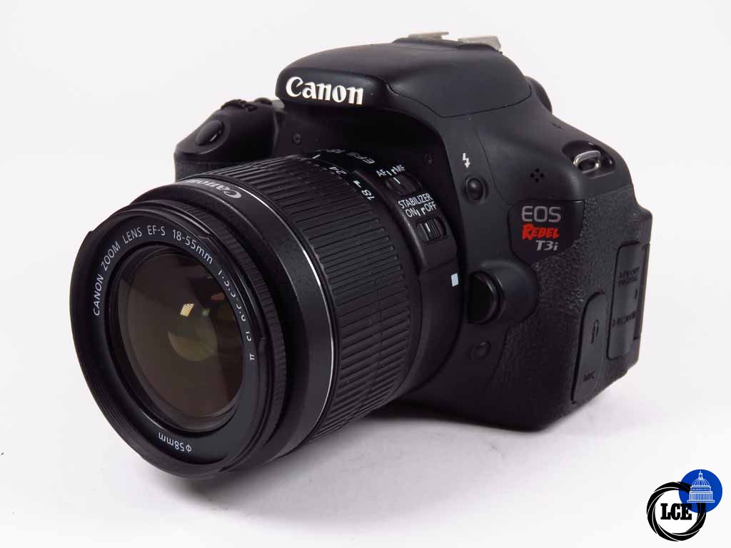 Canon EOS Rebel T3i c/w 18-55