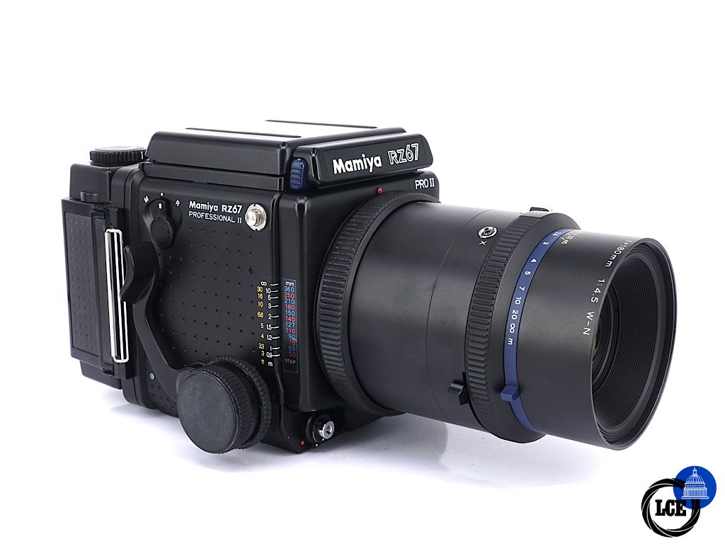 Mamiya RZ67 PRO II + Sekor 180mm F4.5 W-N + 120 Back + WLF | 5*