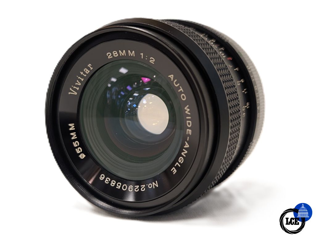 Vivitar 28mm F2 Canon FD mount
