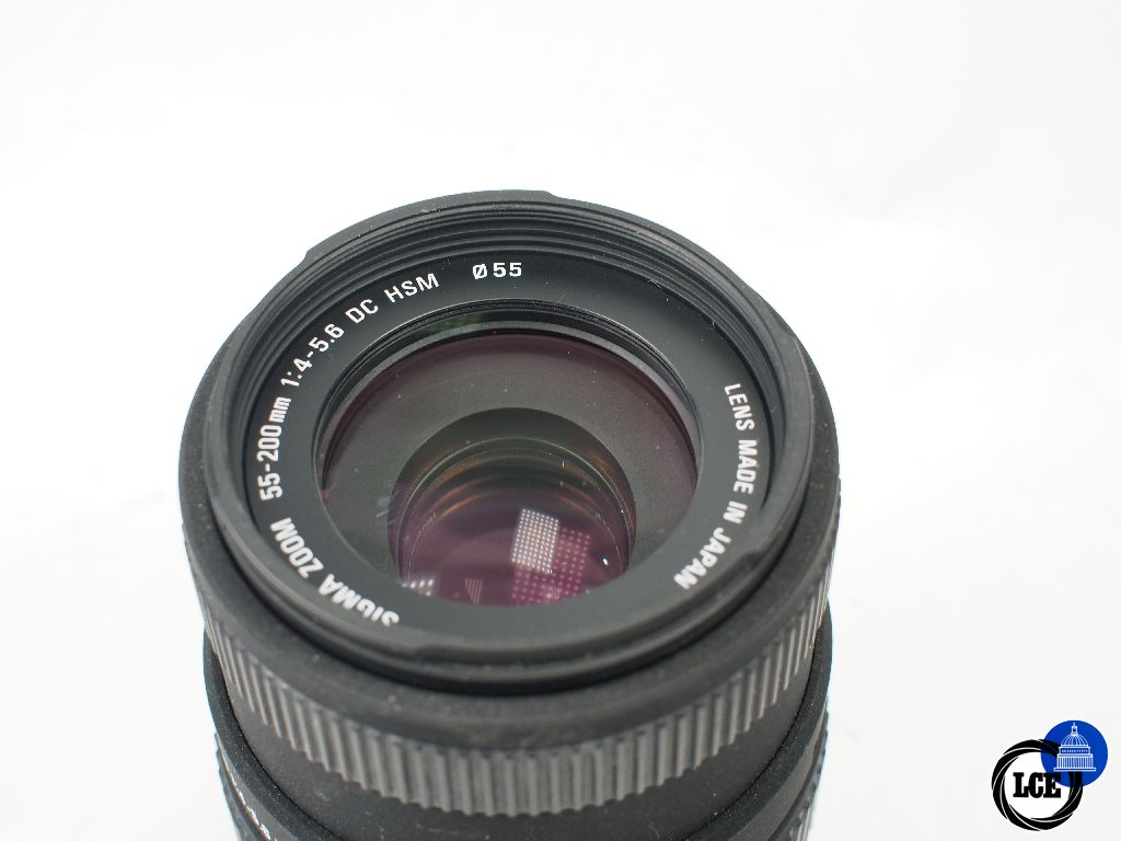Sigma EFS 55-200mm f4-5.6 DC HSM