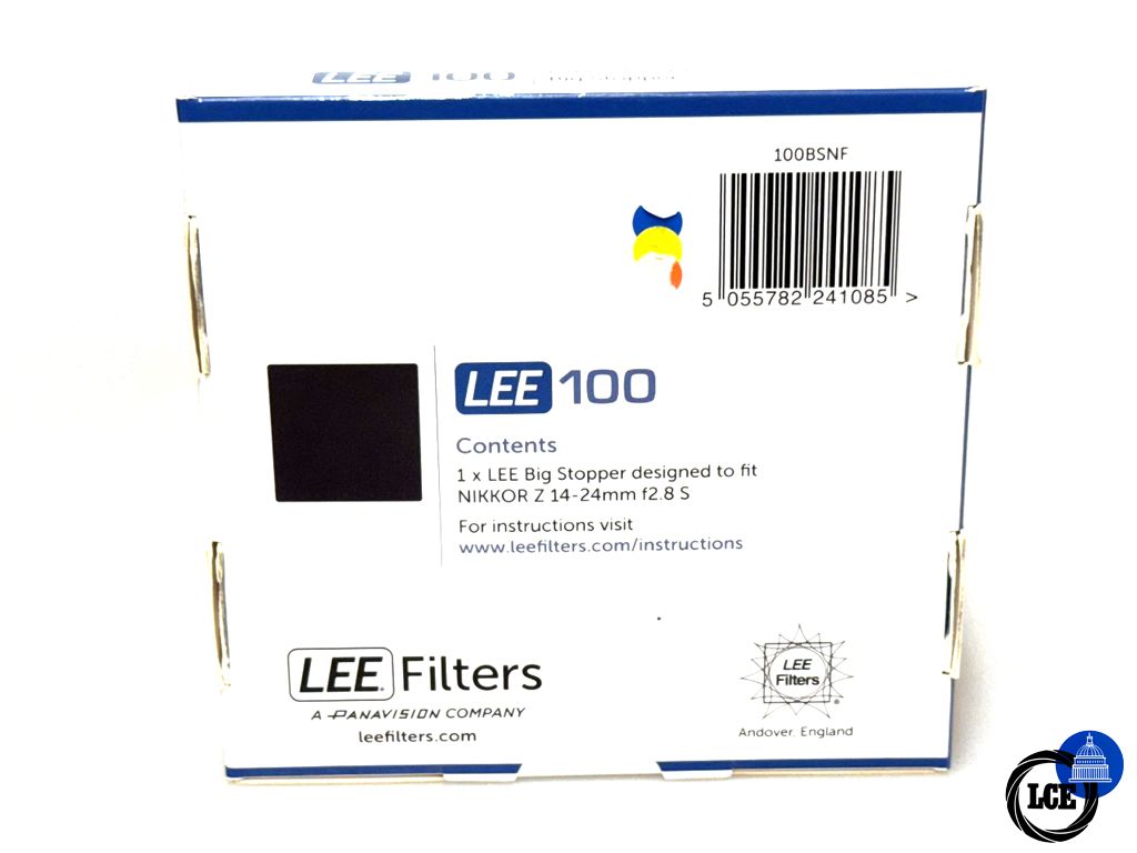 LEE Filters 100 Big stopper for Nikon Z 14-24mm F2.8 