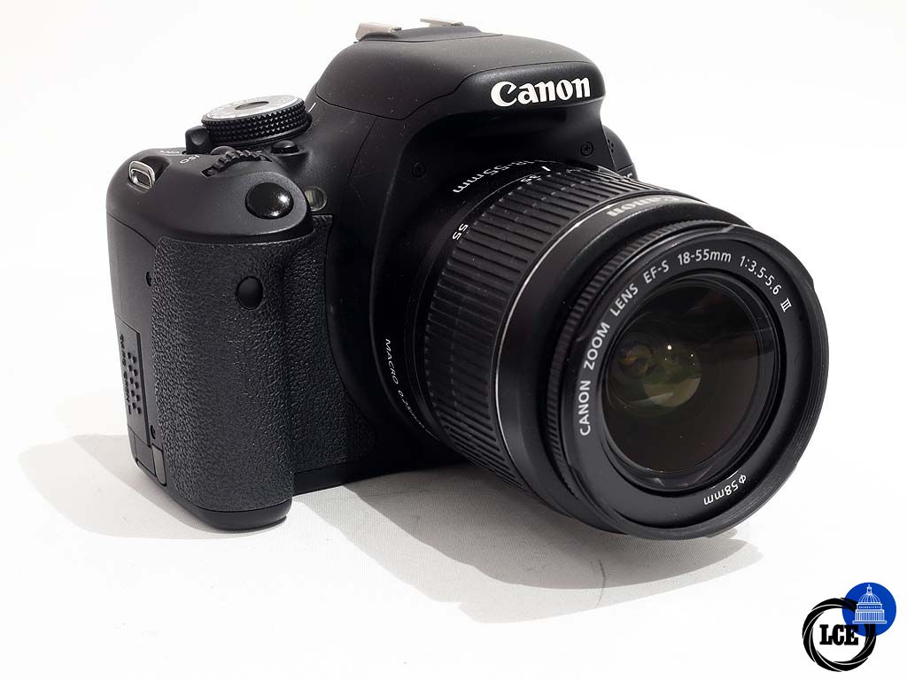 Canon EOS 600D + 18-55mm