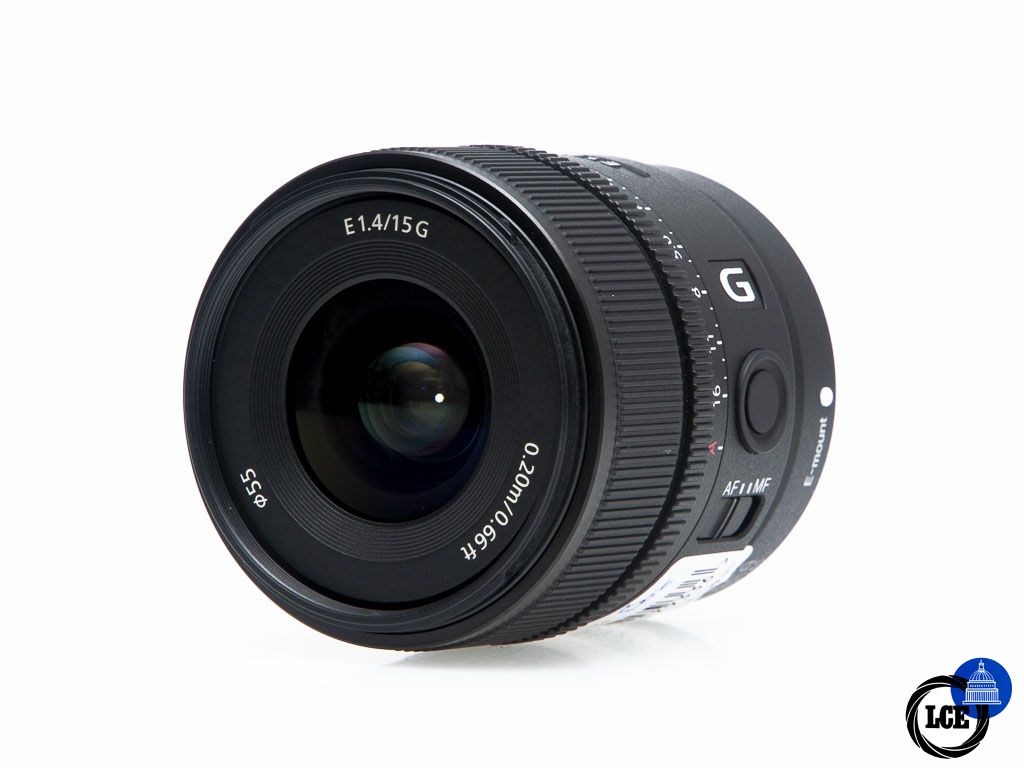 Sony E 15mm f/1.4 G