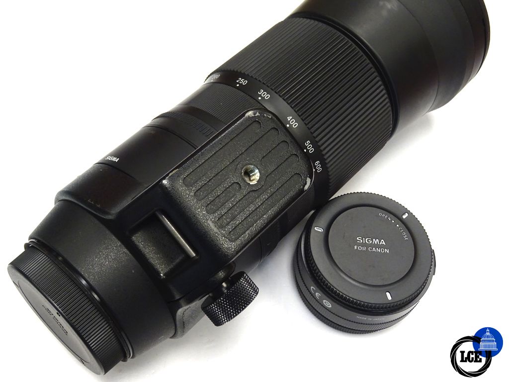 Sigma 150-600mm f 5.6-6.3 DG + Teleconverter 1.4 
