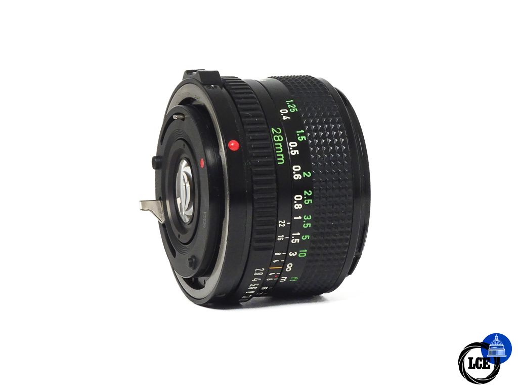 Canon FD 28mm f/2.8