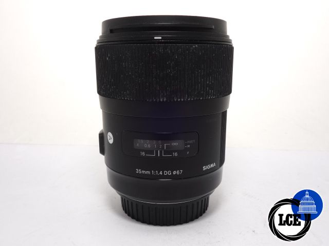 Sigma DG 35mm F/1.4 ART - EOS FIT