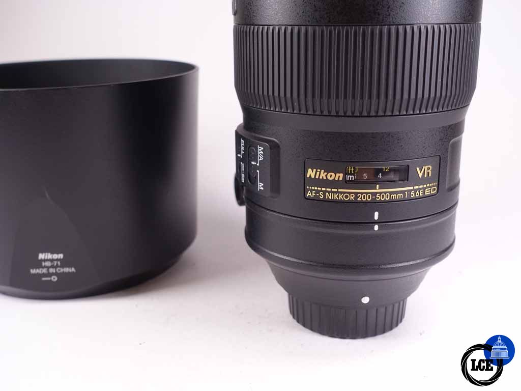Nikon AF-S Nikkor 200-500mm f/5.6 ED