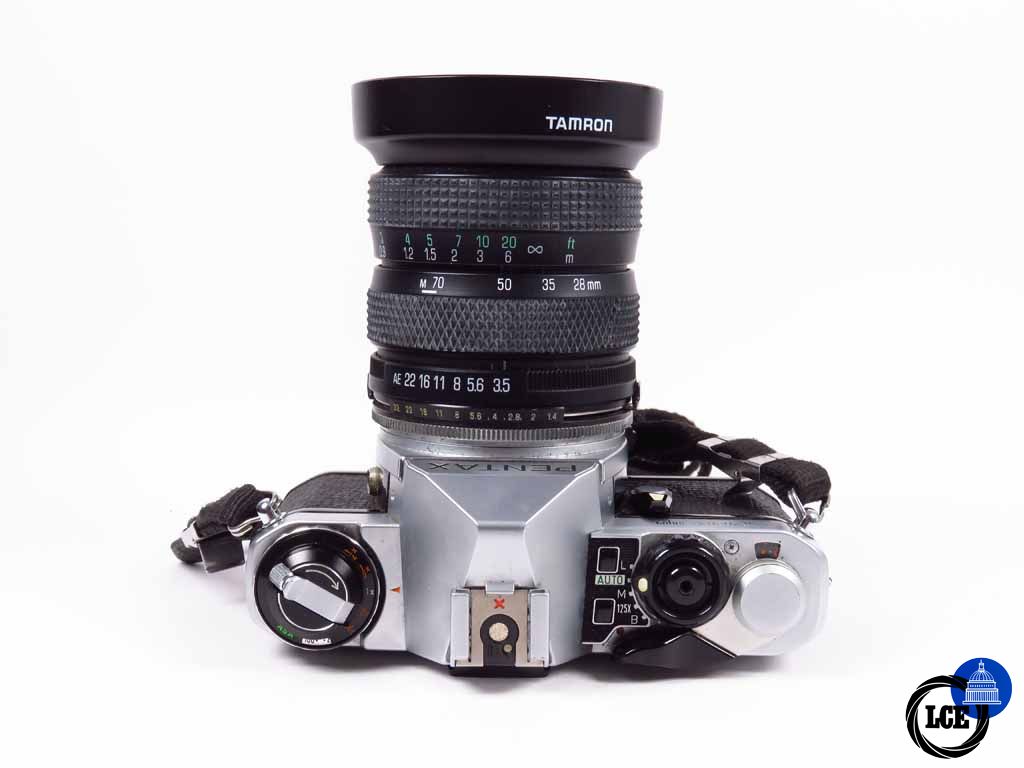 Pentax ME-Super c/w Tamron 28-70mm ADII