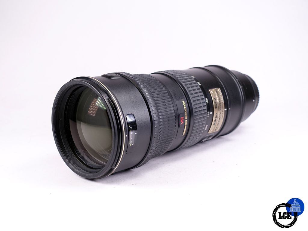 Nikon ED AF-S VR 70-200MM F2.8 G