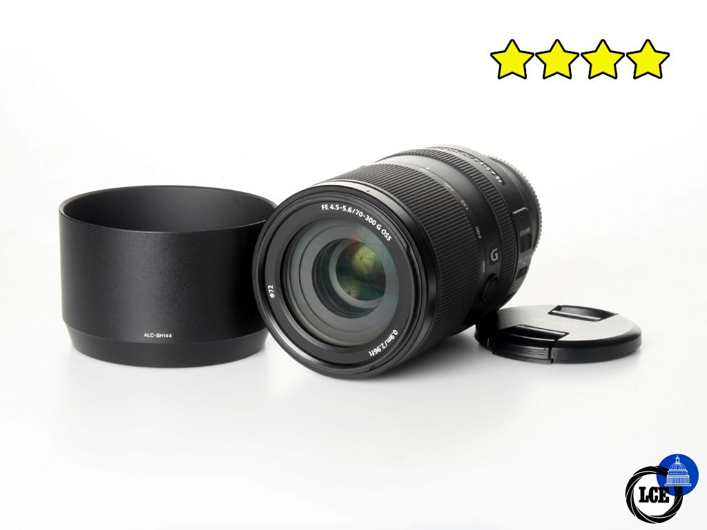 Sony FE 70-300mm f/4.5-5.6 G OSS (with Hood)
