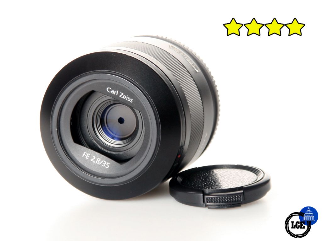 Sony FE 35mm f/2.8 ZA Zeiss Sonnar T* (with Hood)