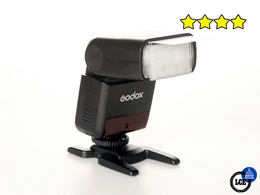 Godox TT350 Mini flash - Fujifilm fit (with Case, Diffuser and Stand)