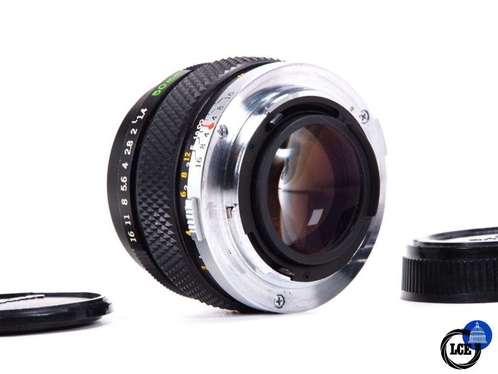 Olympus 50mm F1.4 (Manual focus)