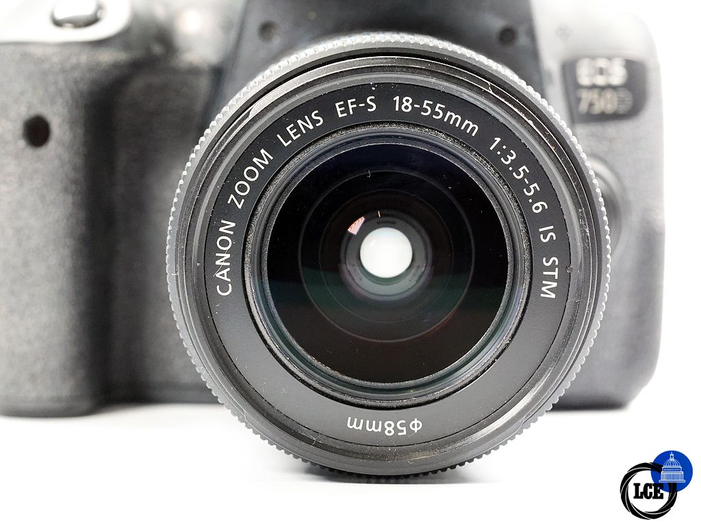 Canon EOS 750D + 18-55mm 