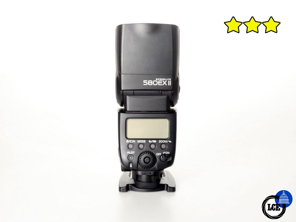 Canon Speedlite 580EX II (BOXED) with Case and Stand