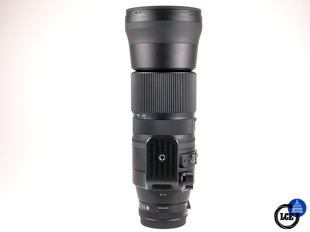 Sigma 150-600mm f5-6.3 DG OS HSM Contemporary + TC1401 1.4x Canon EF