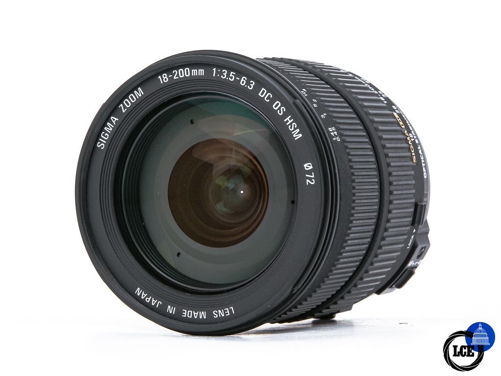 Sigma 18-200mm f3.5-6.3 HSM DC OS Nikon F Mount