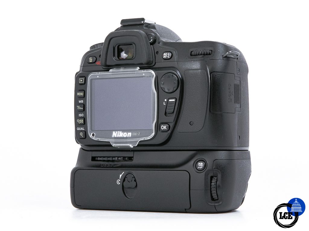 Nikon D80 + MB-D80 **7k Shutter Count**