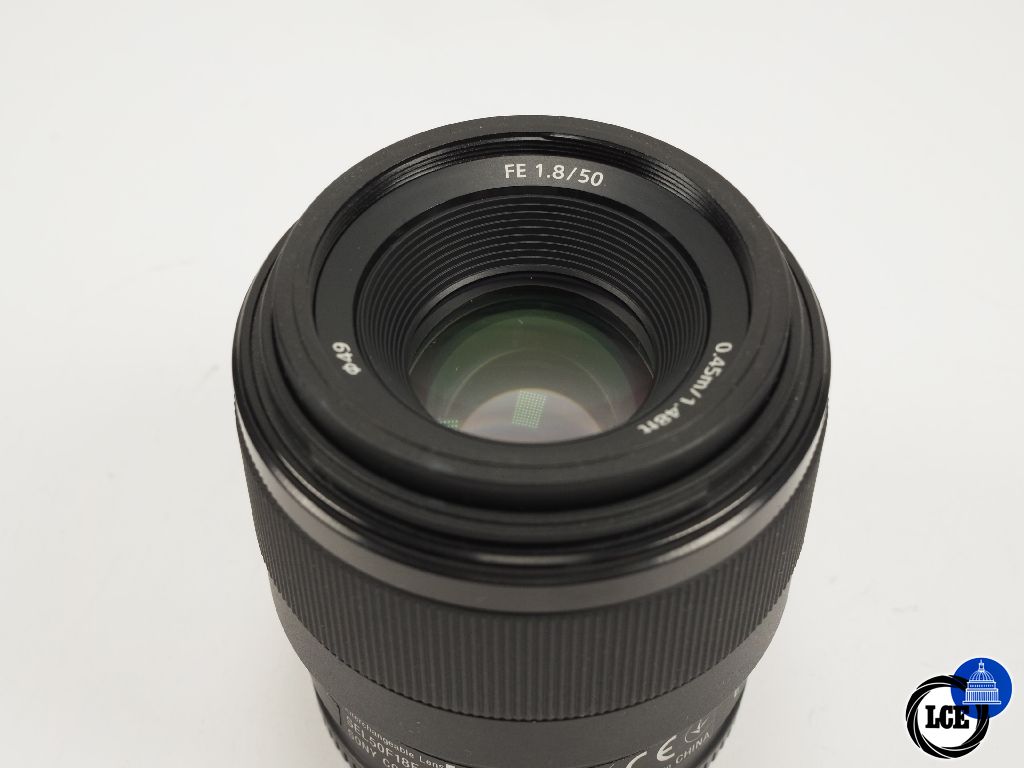 Sony FE 50mm f1.8