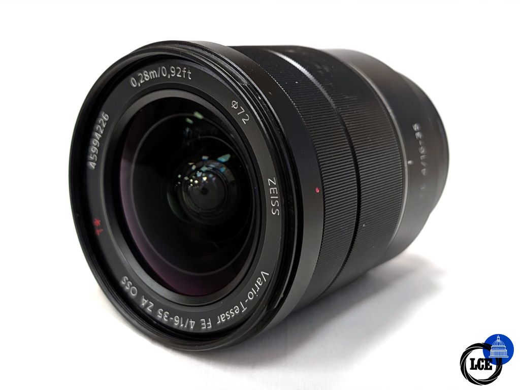 Sony FE 16-35mm f4 ZA OSS Vario-Tessar Lens