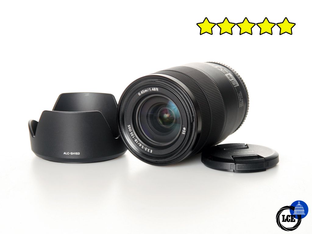 Sony E 18-135mm f/3.5-5.6 OSS (with Hood)