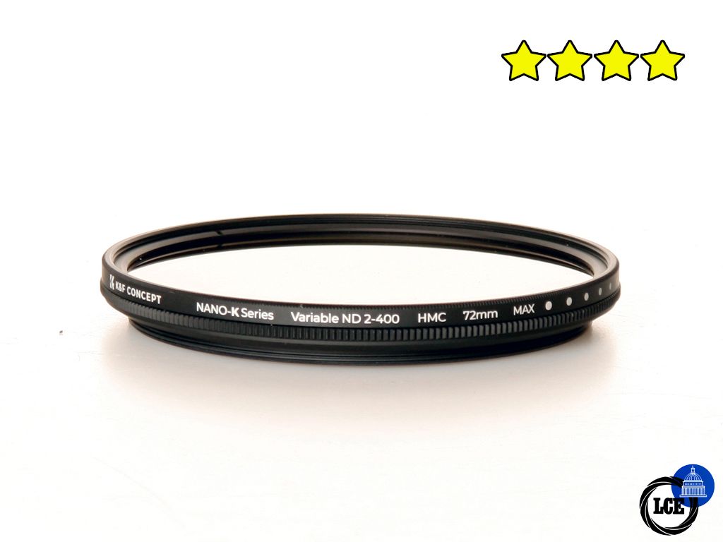 Miscellaneous K&F Concept 72mm Variable ND 2-400 Nano-K