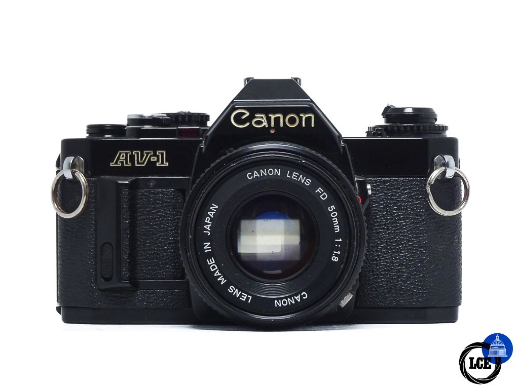 Canon AV-1 + 50mm f/1.8