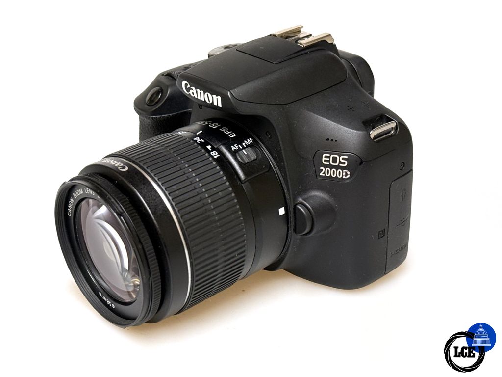 Canon EOS 2000D & 18-55mm F3.5-5.6 III