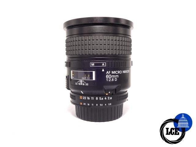 Nikon AFD 60mm F2.8 Micro ***MF only***