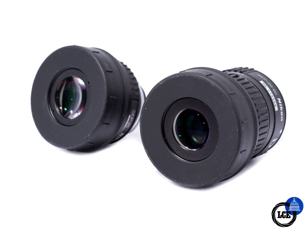 Nikon Prostaff 5 SEP-20-60X & SEP-25X Eyepieces (Free Prostaff 82mm Scope)
