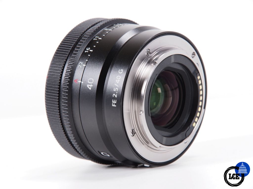 Sony FE 40mm F2.5 G
