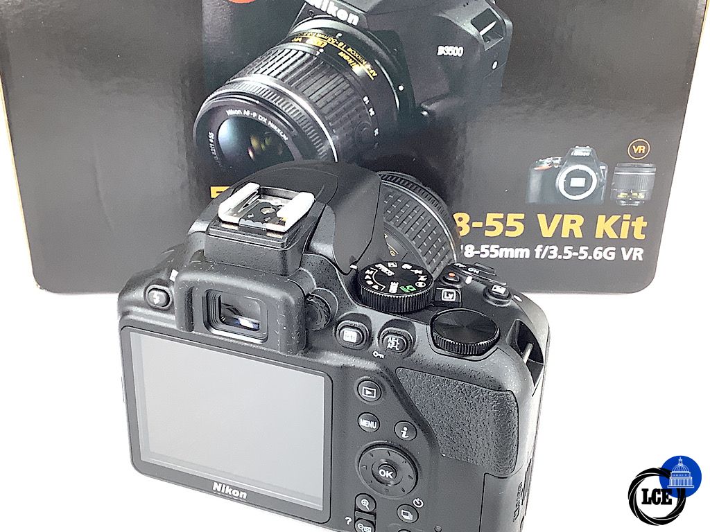 Nikon D3500 +18-55mm VR *25 Shutter count