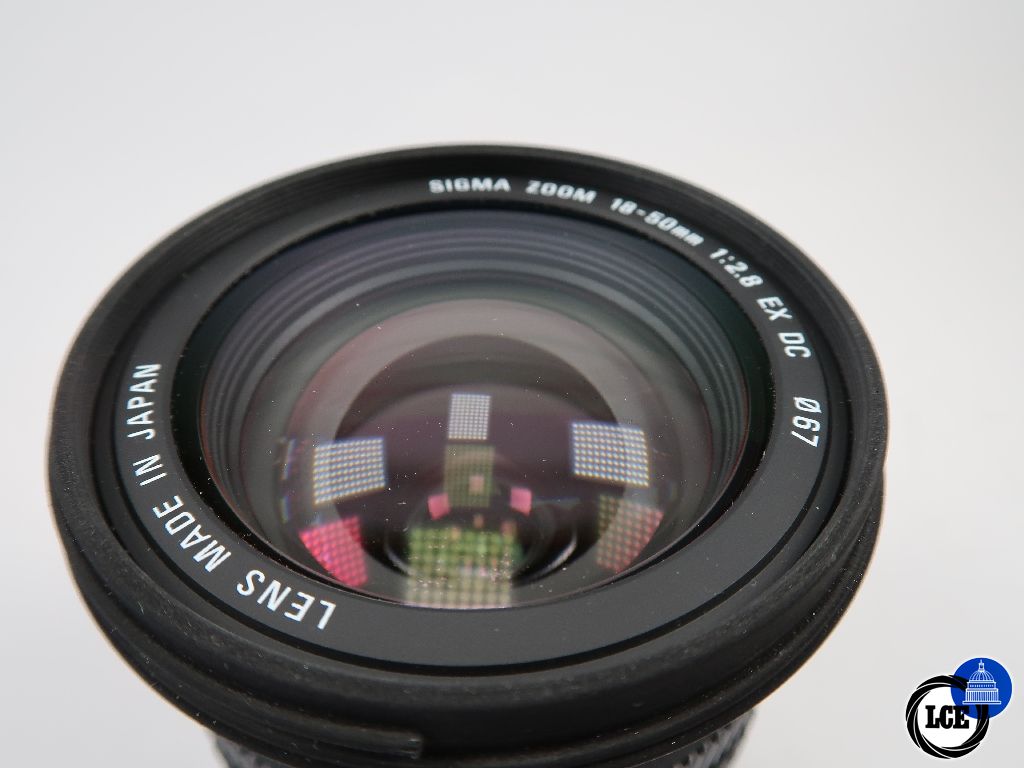 Sigma EF-S 18-50mm F2.8 EX Can
