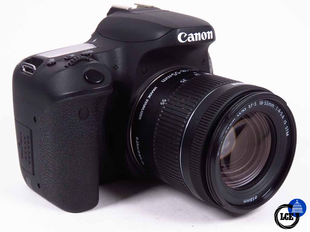 Canon EOS 77D c/w 18-55mm