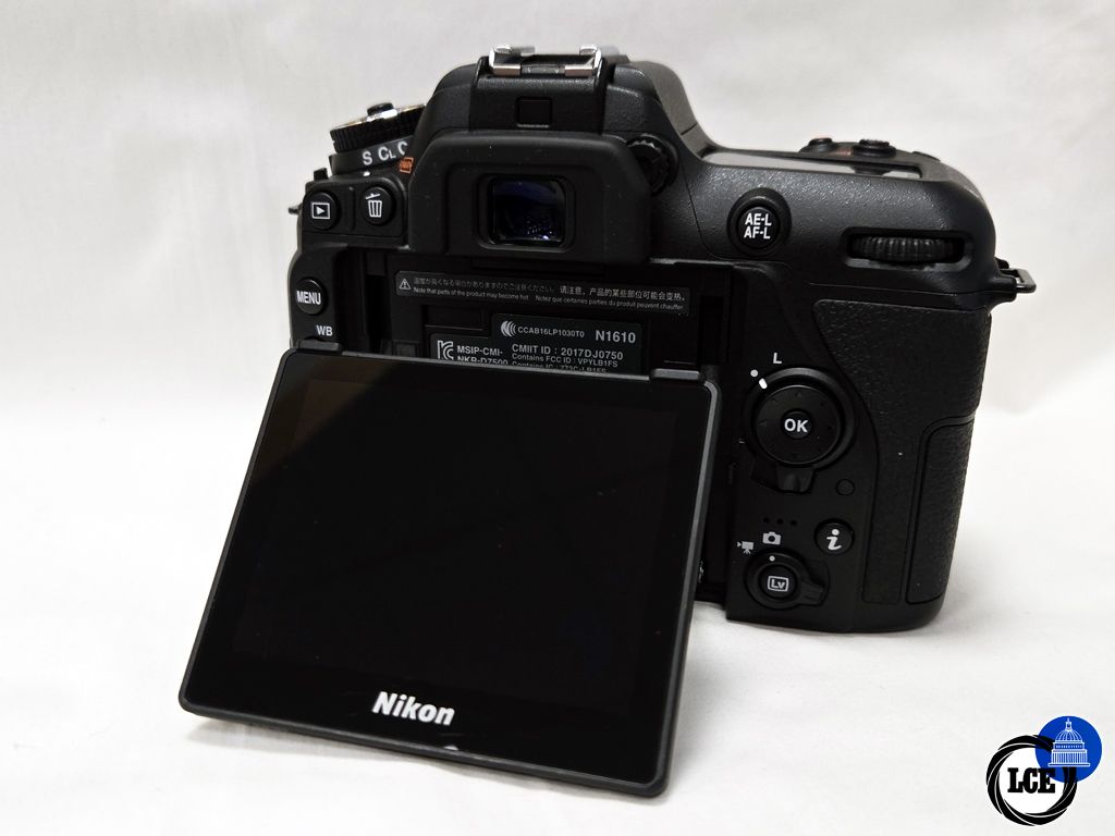 Nikon D7500 Body - Low 1450 Shutter Count