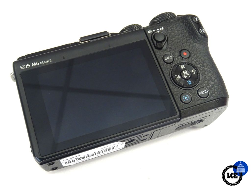 Canon M6 MkII  Body + EVF-DC2 Viewfinder