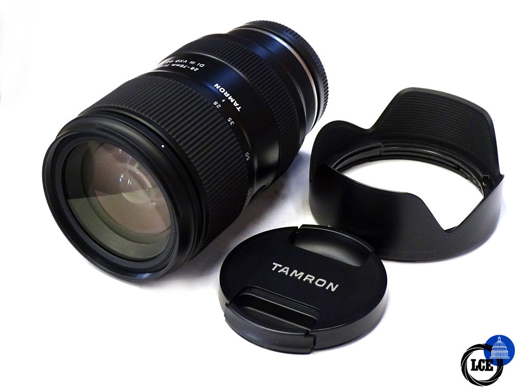 Tamron 28-75mm 2.8 Di III VXD Sony E