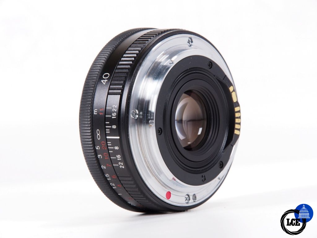 Voigtlander 40mm F2 Ultron SL II, Canon EF