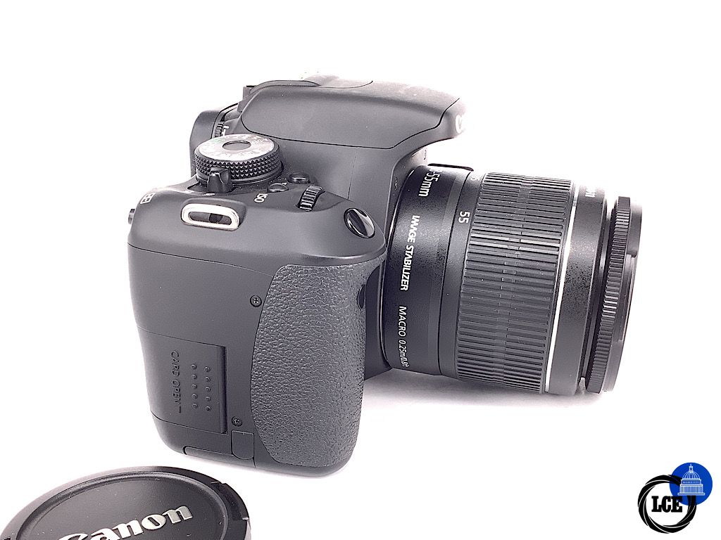 Canon EOS 600D + EF-s 18-55mm (4.6 k shutter count)