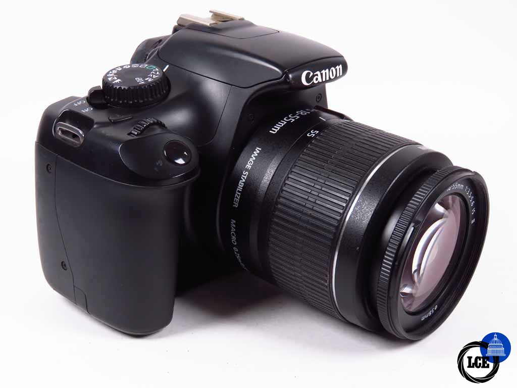 Canon EOS 1100D c/w 18-55mm